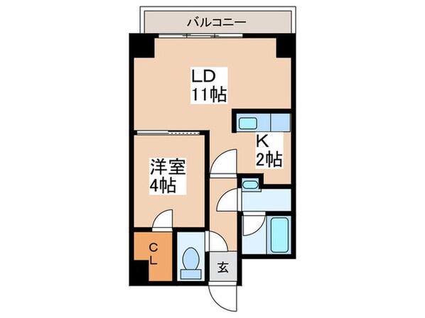 ノール山鼻の物件間取画像